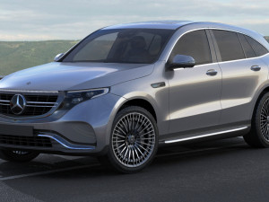 mercedes eqc Modelo 3D