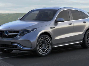 Mercedes eqc 3D Modell