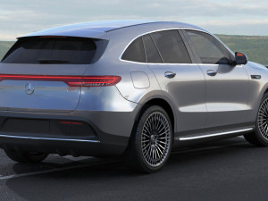 mercedes eqc Modelo 3D