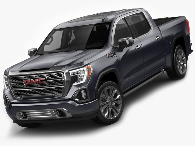 gmc sierra denali 2019 3D 모델 .c4d .max .obj .3ds .fbx .stl .blend 