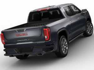 gmc sierra denali 2019 3D Model