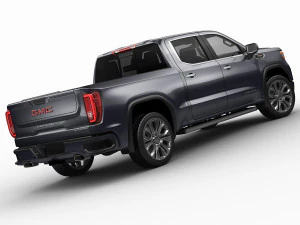 gmc sierra denali 2019 3D Model
