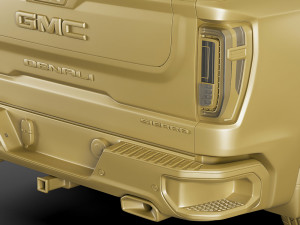 gmc sierra denali 2019 3D 모델