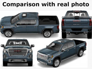 gmc sierra denali 2019 3D Model