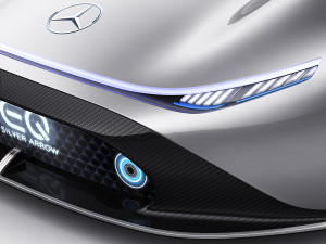 mercedes-benz vision eq silver arrow concept 2018 3D Model