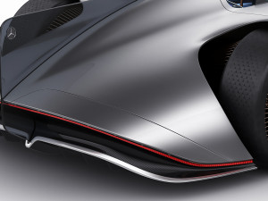 mercedes-benz vision eq silver arrow concept 2018 3D Model