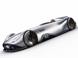 mercedes-benz vision eq silver arrow concept 2018 3D Model