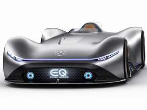 mercedes-benz vision eq silver arrow concept 2018 3D Model