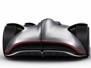 mercedes-benz vision eq silver arrow concept 2018 3D Model