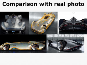 mercedes-benz vision eq silver arrow concept 2018 3D Model