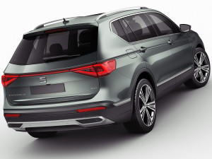 seat tarraco 2019 Model 3D