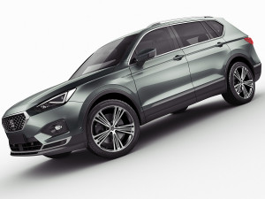 seat tarraco 2019 Model 3D