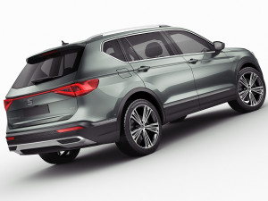 seat tarraco 2019 Model 3D