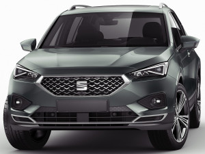 seat tarraco 2019 Model 3D