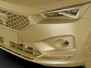 seat tarraco 2019 Model 3D