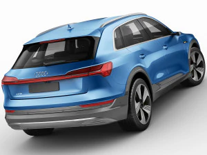 audi e-tron 2020 3D Model