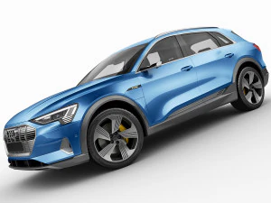 audi e-tron 2020 3D Model