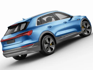 audi e-tron 2020 3D Model