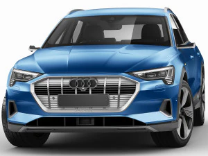 audi e-tron 2020 3D Model