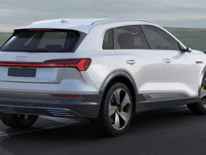 audi e-tron 2020 3D Model