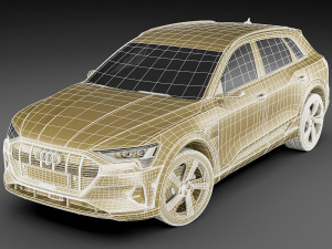 audi e-tron 2020 Modèle 3D