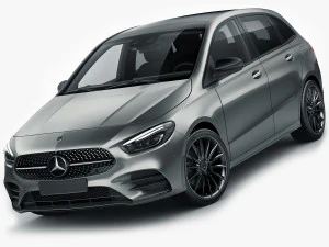 linha mercedes classe b 2019 amg Modelo 3D