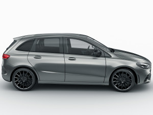 mercedes b-class 2019 amg line Modello 3D