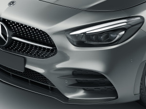 mercedes b-class 2019 amg line Modello 3D