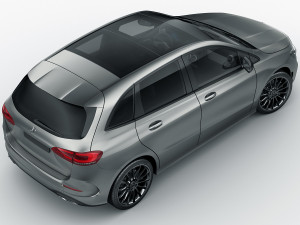mercedes b-class 2019 amg line Modello 3D