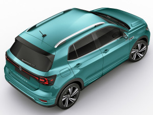 vw t-cross 2019 3D Model