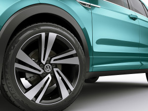 vw t-cross 2019 3D Model