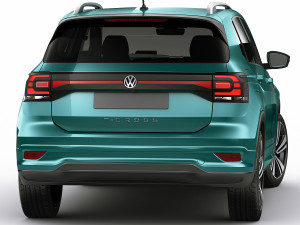 vw t-cross 2019 3D Model