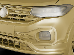 vw t-cross 2019 3D Model