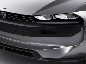 peugeot e-legend concept 3D मॉडल