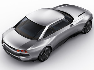 peugeot e-legend concept 3D मॉडल