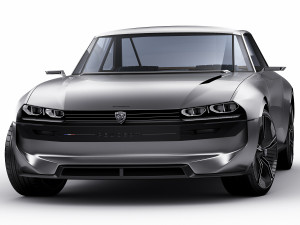 peugeot e-legend concept 3D मॉडल