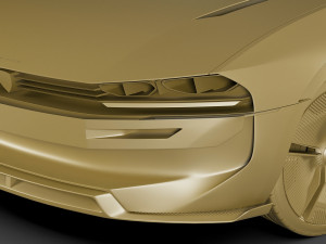 peugeot e-legend concept 3D मॉडल