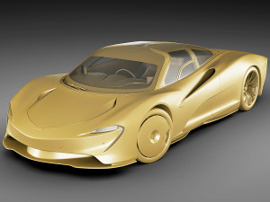 mclaren speedtail 3d Model 3D