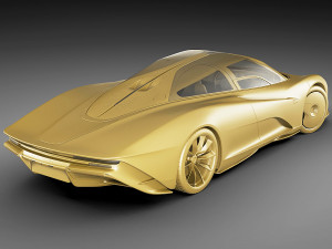 mclaren speedtail 3d Model 3D