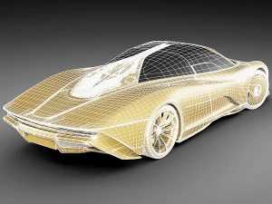 mclaren speedtail 3d 3D Model