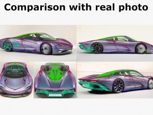 mclaren speedtail 3d Model 3D
