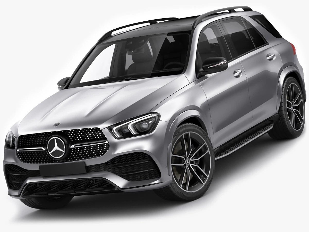 mercedes gle 2020 amg line 3D Model .c4d .max .obj .3ds .fbx .stl .blend 