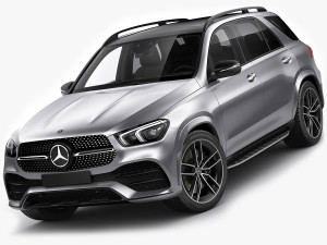 mercedes gle 2020 amg line 3D मॉडल
