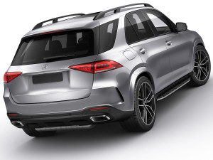 mercedes gle 2020 amg line 3D Model