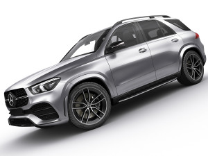 mercedes gle 2020 amg line 3D Model