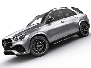 mercedes gle 2020 amg line 3D Model
