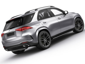 mercedes gle 2020 amg line 3D Model