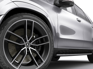 mercedes gle 2020 amg line 3D Model
