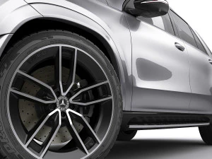 mercedes gle 2020 amg line 3D Model