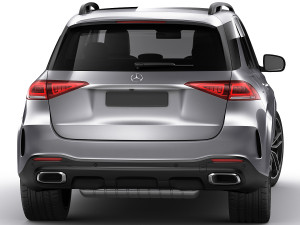 mercedes gle 2020 amg line 3D Model
